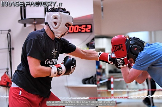 2019-05-29 Milano - pound4pound boxe gym 3346 Vittorio Stiatti vs Giulio Cielo